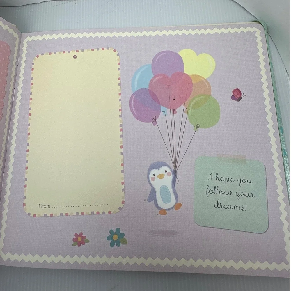Wishes For Baby Tiger Tales Keepsake Memory Book Baby‎ Shower Gift New Mom